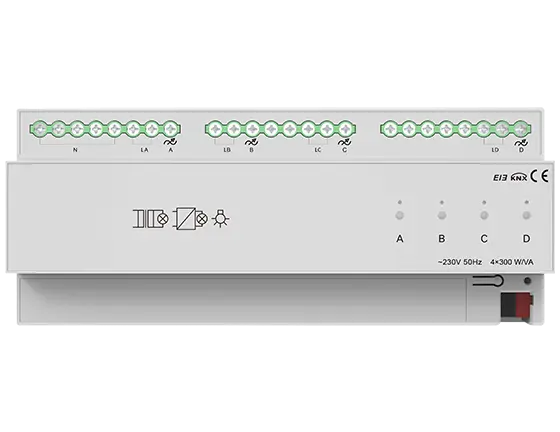 Akubela AKB-KNX 4-way 300W Thyristor Dimming Module