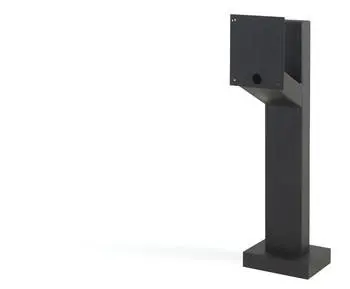 DoorKing DKS-1200-058 In-ground adapters provide a mount for posts with a baseplate