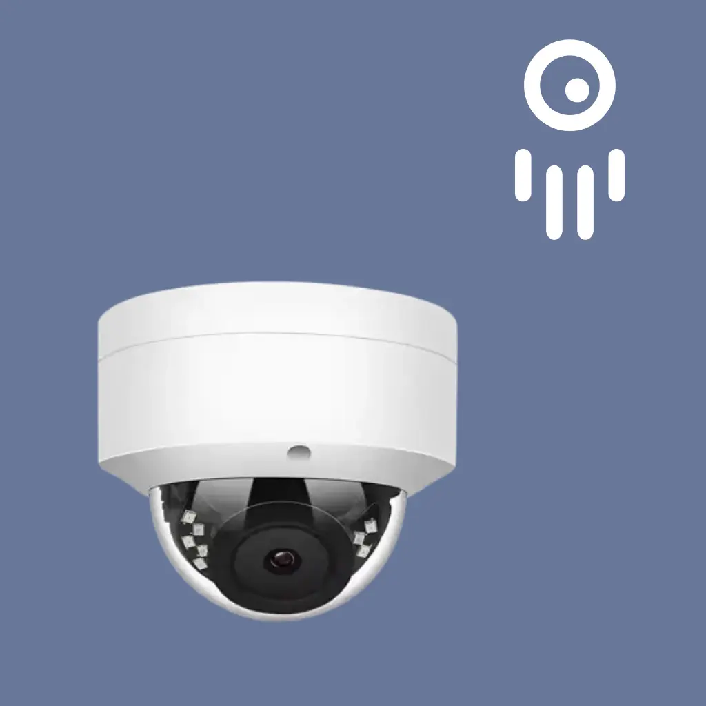 Radiance RAD-DV62812: 6MP Vari-Focal Dome IP Security Camera