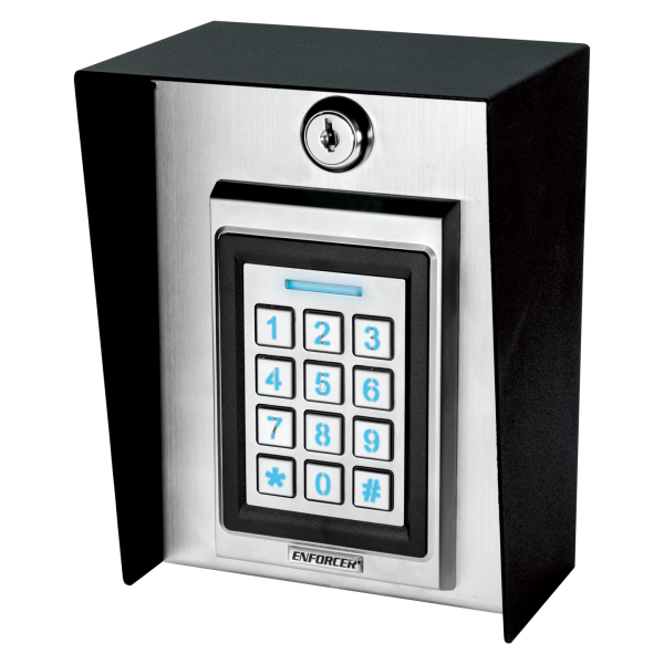 Secolarm SEC-SK-B941-PQ Post-Mount Bluetooth Keypad with Proximity Reader