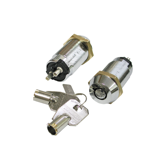 Secolarm SEC-SS-090-2H1 High-Security Tubular Key Lock, SPST