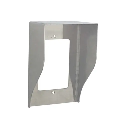 Camden CAM-CM-RH-SG - Stainless steel, single gang rain hood 