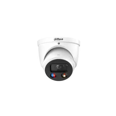 Dahua DAH-SL-IPC-HDW3449HP-AS-PV0280B-S5W:   4MP Smart Dual Light Active Deterrence Fixed-focal  Eyeball Network Camera - White