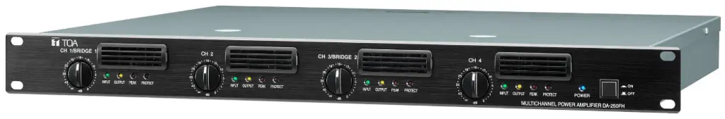 TOA TOA-DA-250FH  Multi-channel Digital Power Amplifier