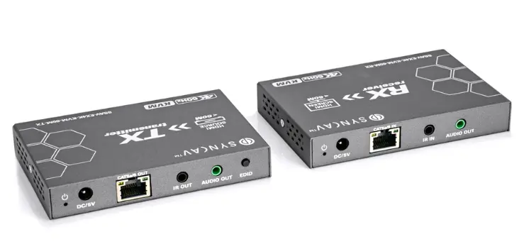 Provo PRO-SSAV-EX4K-KVM-60M - KVM Extender HDMI + Mouse/Keypad, Over one CAT6 Cable, 230' (70M)