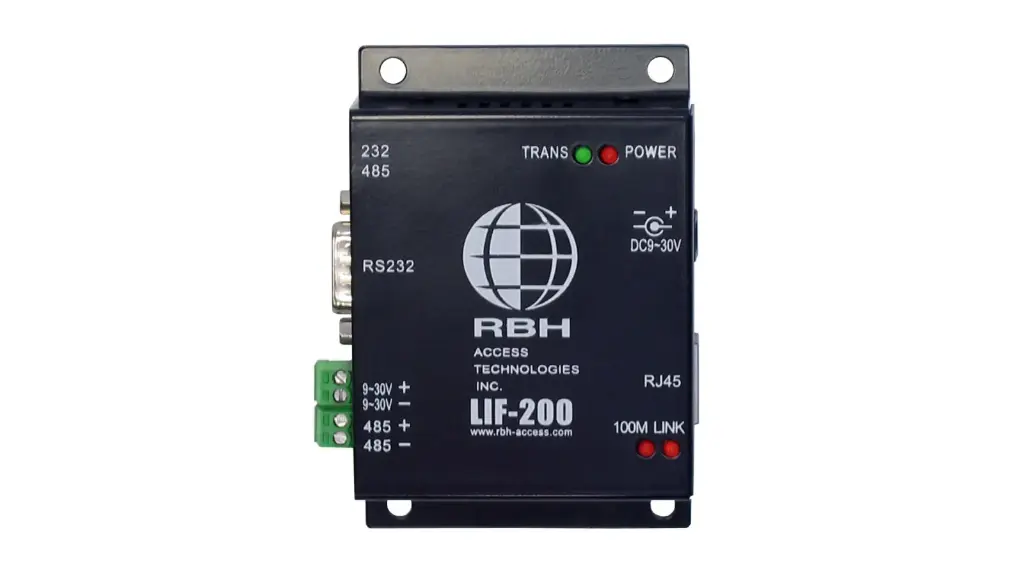 RBH-LIF-200 - LAN Interface Module (TCP/IP) ( 10/100MB, RS232 and RS485)
