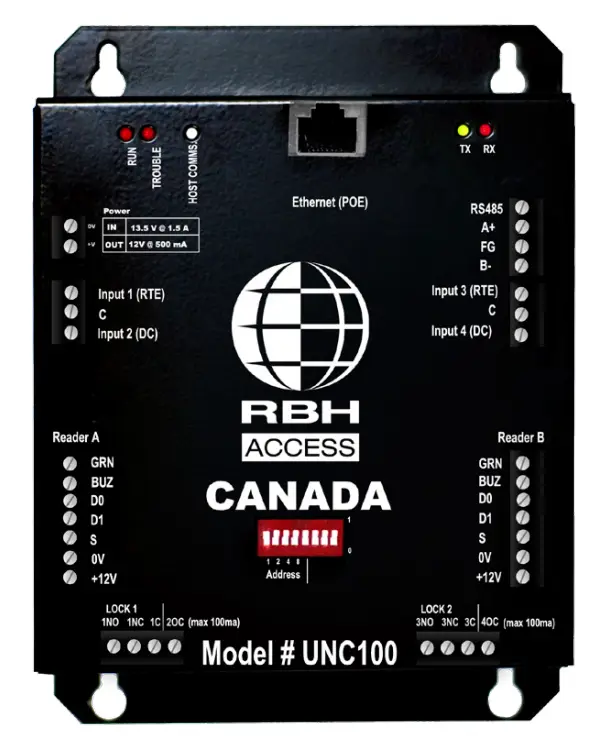 RBH-AX-UNC100-122M - Axiom™  UNC100 two door control MODULE