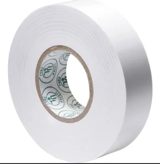 Tane Alarm TAN- Electrical Tape - WH - (UL)Sleeve of 10 .18MMX.19MM X 20 METERS (White)