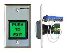 Seco-larm SEC-SD-7202GC-PTQ - Bouton sortie Anglais, avec minuterie intégrée