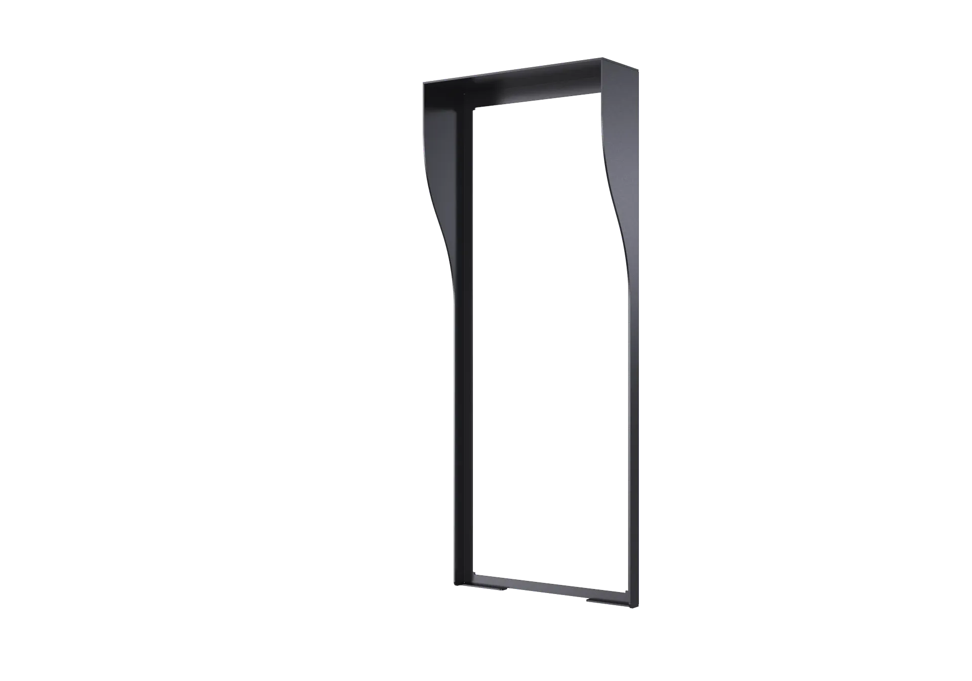 R29X Rain cover in-wall - Black