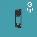 Akuvox X912 Boîtier d'installation Surface / On-Wall installation kit - Thick Version