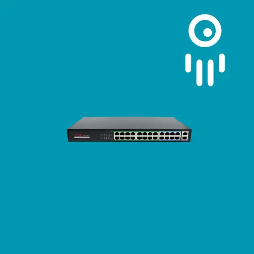 Radiance RAD-24POE400GSFP: 28-Port PoE Switch - Optimized Connectivity and Power